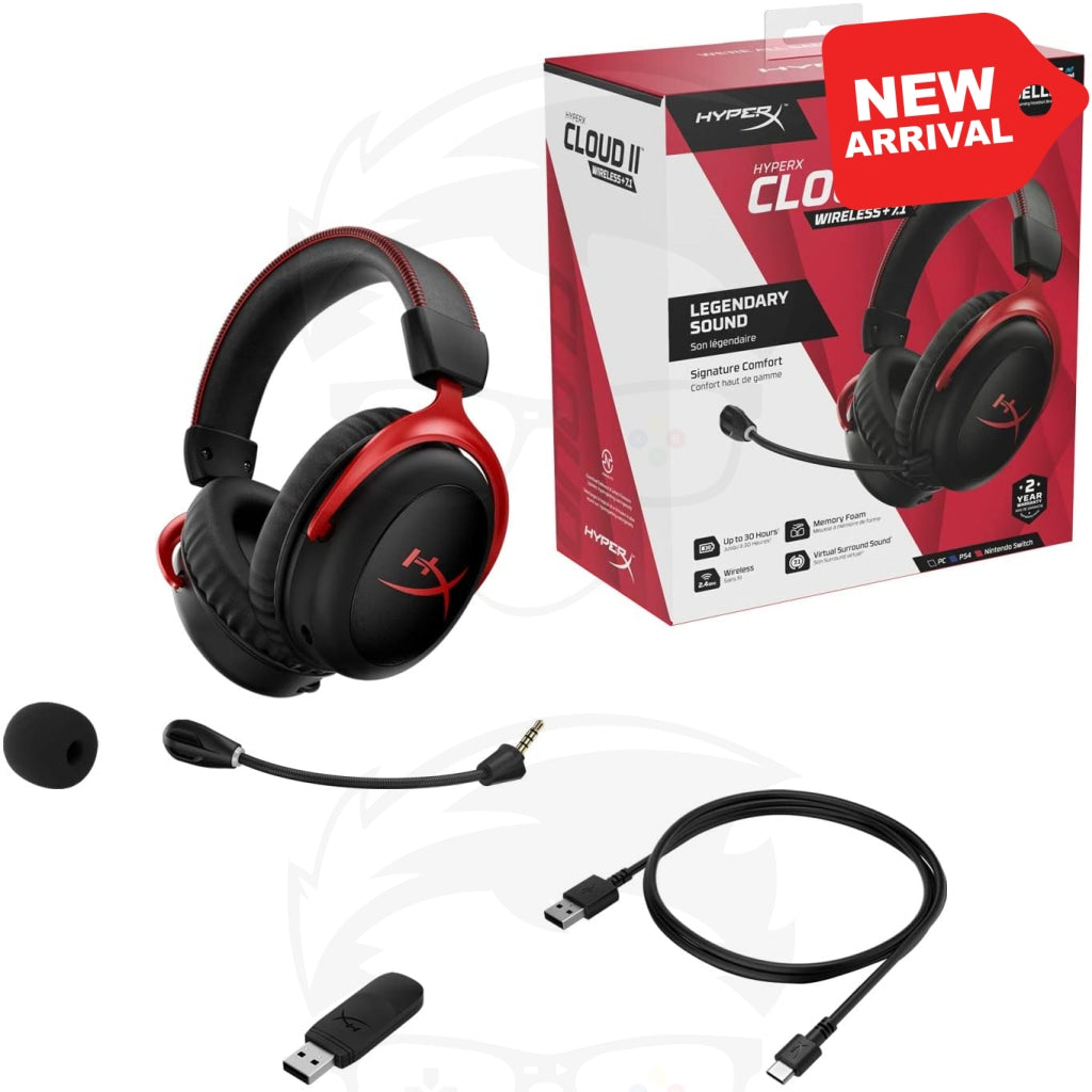 HyperX Cloud II Wireless - Gaming Headset HyperX Cloud II Wireless - Gaming Headset